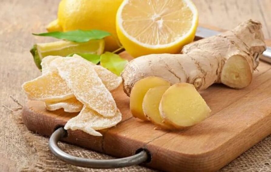Zenzero con limone